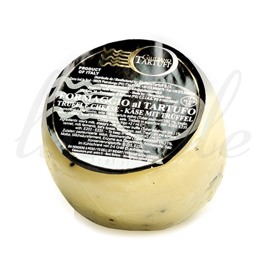 LUCCIOLE Ripened Cheese with Black Truffles 200g Truffles