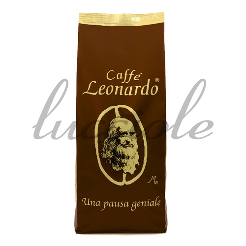Coffee Leonardo 1000g `Dolce Crema` Ziarno