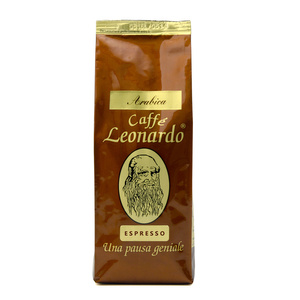 Caffe Leonardo 250g `Arabica` Espresso Mielona