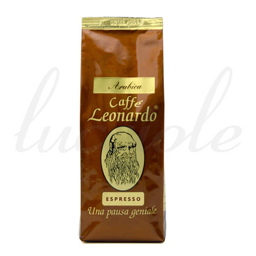 Caffe Leonardo 250g `Arabica` Espresso Mielona