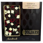 Cortez Czekolada Ciemna z Wiśniami, Jabłkiem i Goździkami 85g 